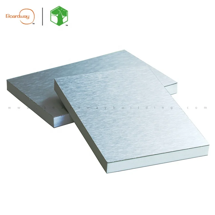Metal Style Aluminum Laminated PVC Foam Sheet for Kitchen Cabinet Interior Decoration