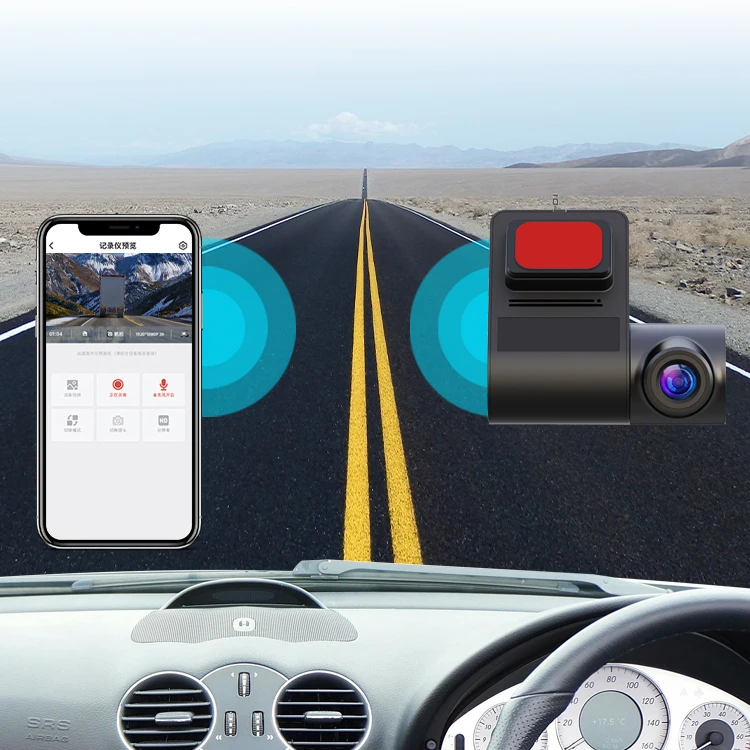 USB AI ADAS Car Recorder 1080P High Resolution Rear Camera Wifi Car DVR Dash Cam Night Vision Black Box