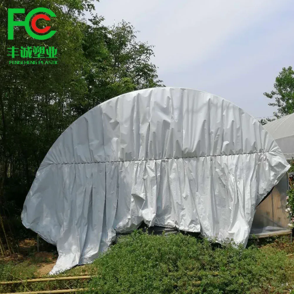 Factory Polythene Plastic Silage Silo Film bunker Silage Covers black And White Plastic Sheeting