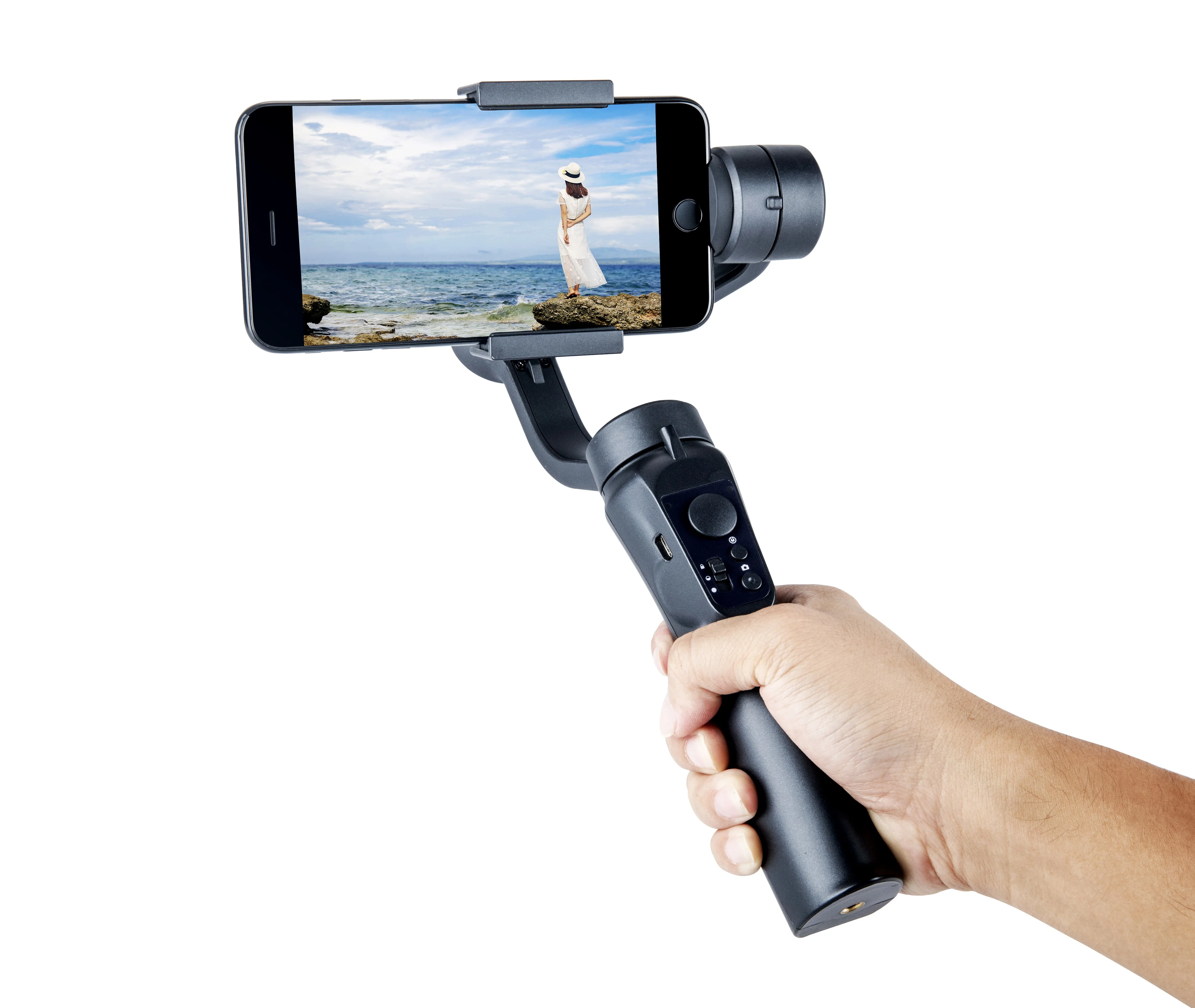 Селфи-Палка с 3-х осевой ручной шарнирный стабилизатор для камеры GoPro экшн-камеры стабильный 3-axis Ручной