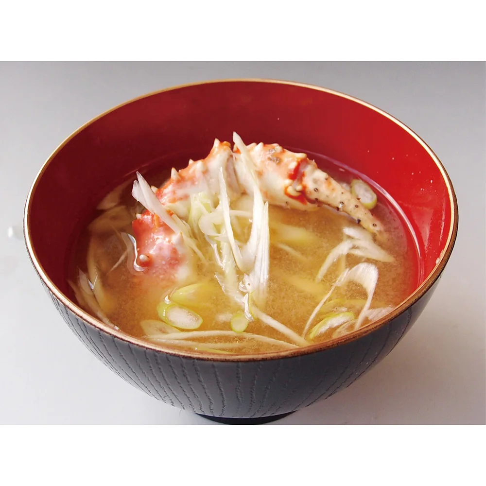 Liquid soup stock preserved ramen broth dashi Japanese crab seasoning