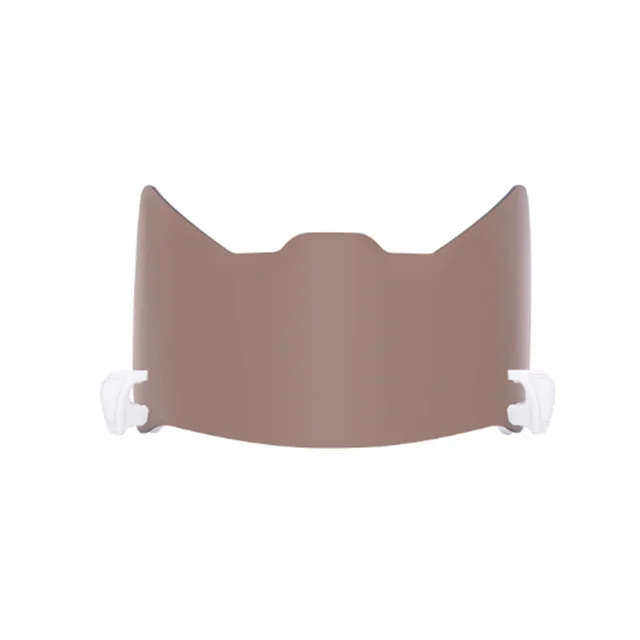 Factory price Injection American Football or Lacrosse Visor or Eye shield for Football Helmet with Clips and nuts