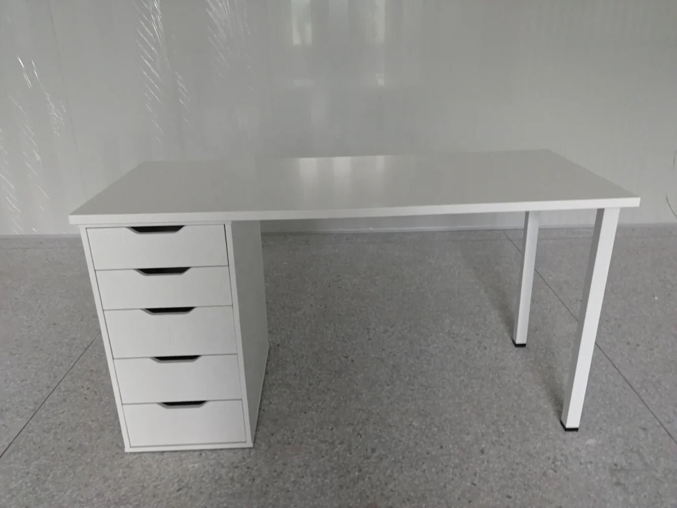
Instagram home office studio furniture escritorio white writing study table hot desk masa 
