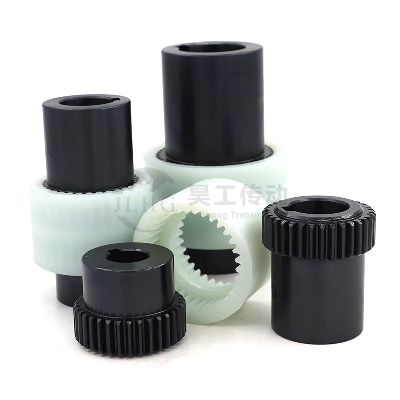 Шестеренчатая муфта 45 стальной насос масло нейлоновая втулка Шестеренчатый двигатель/насос удобная разборка зубчатое колесо