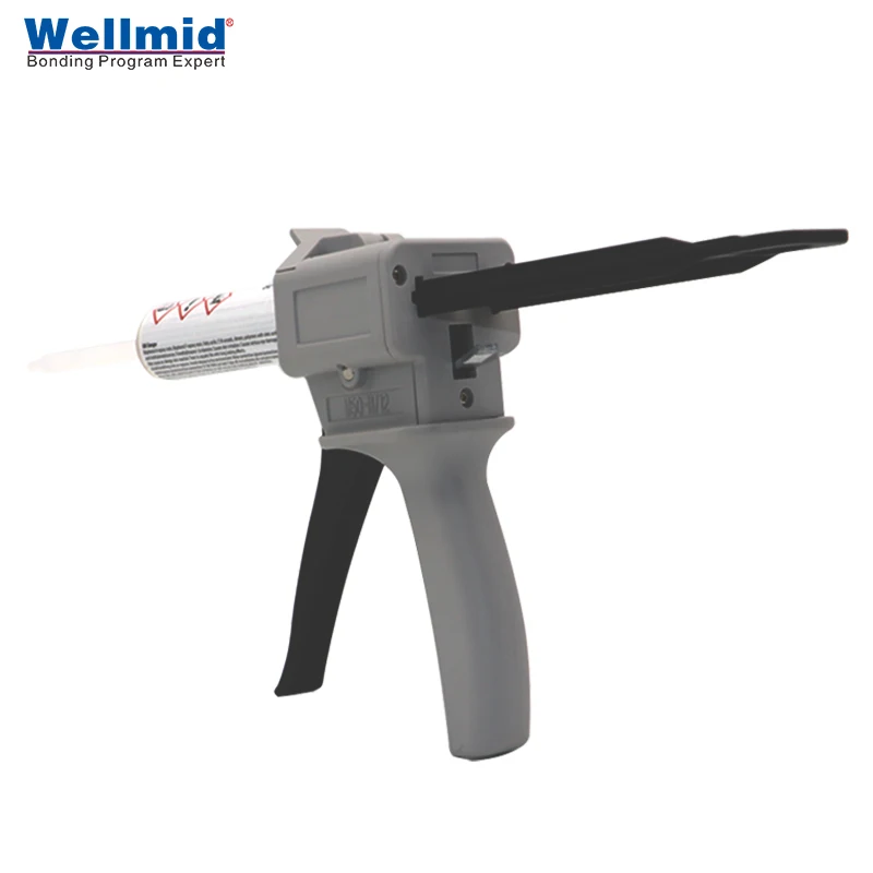 2:1 1:1 50ml  AB Glue Araldite epoxy Gun  Manual Dispenser Cartridge double tube pusher manually Dispensing syringe for Caulk