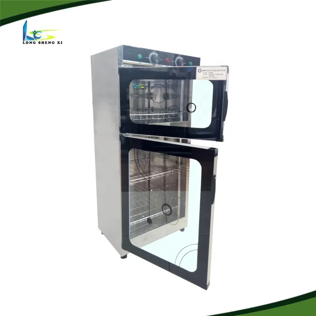 Дезинфекционный шкаф с ультрафиолетовым светом для столовой посуды в ресторане