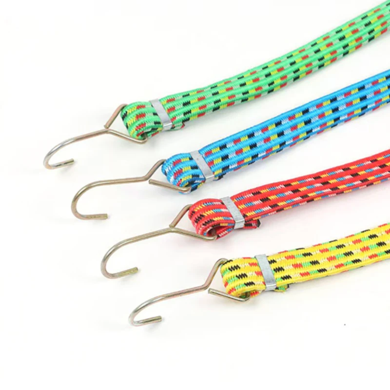 Китайский производитель хорошее качество багажные ремни веревочные крючки стрейч велосипедная веревка детали для мотоцикла