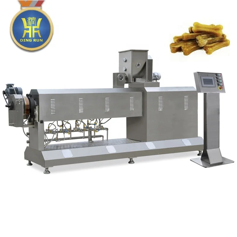 dog chewing pet food making production machine