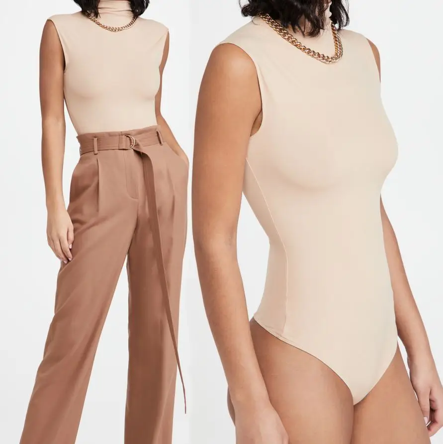 Latest Design Fashion Streetwear Best Price Customized Available Touch Feeling Bodysuit For Women