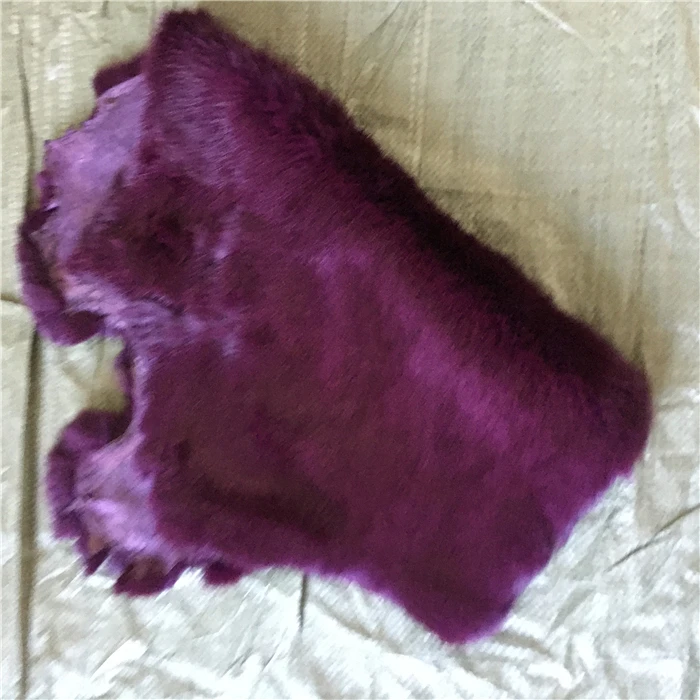 genuine raw chinchilla rabbit fur pelt for sale cheap price
