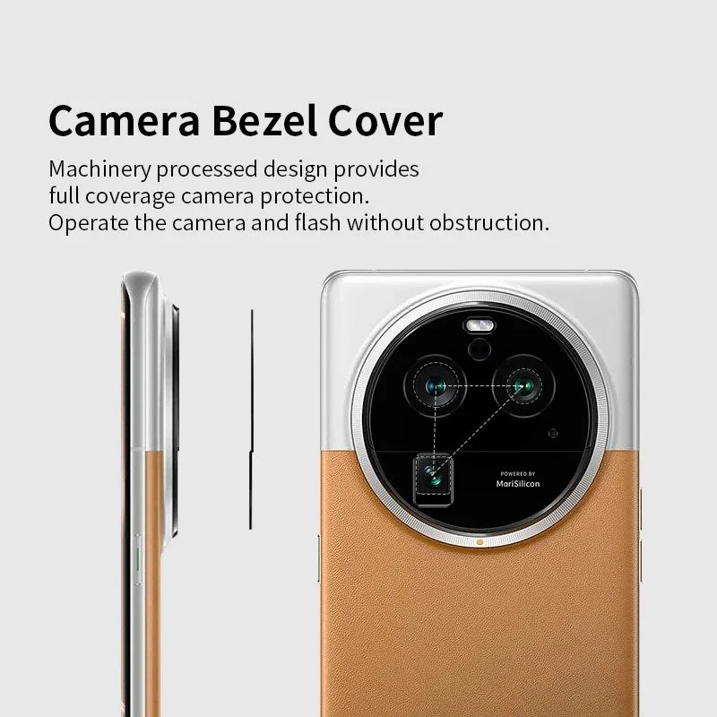 For OPPO Find X6 X5 Pro Luxury Camera Guard Circle Metal Lens Protector Case Cover Bumper Protection Ring