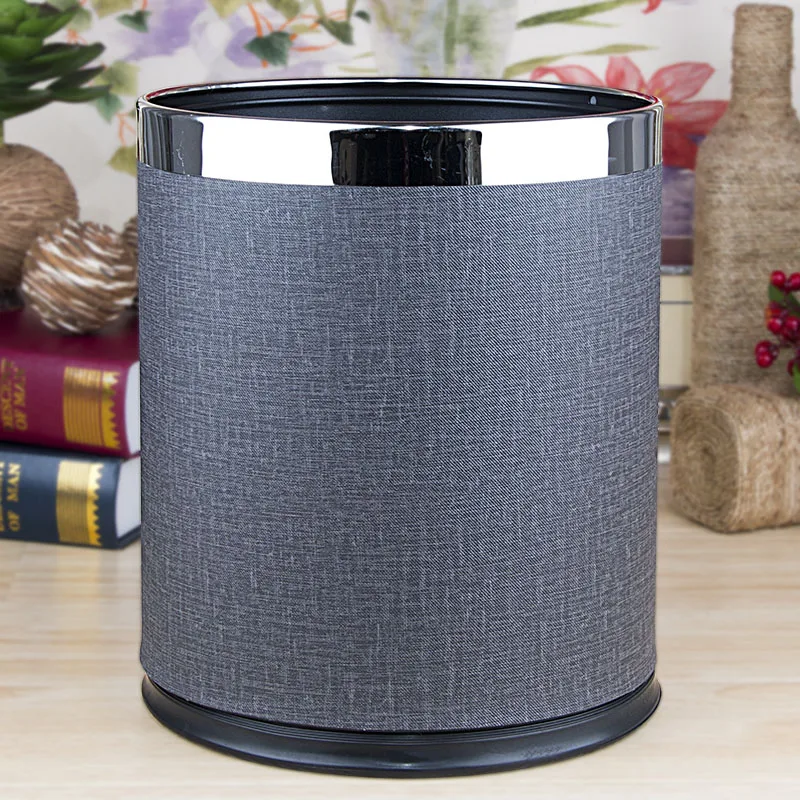 Мусорная корзина из нержавеющей стали AmazonBasics мусорная для