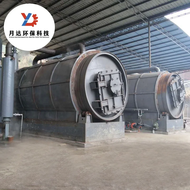 10th new technology tyre pyrolysis machine biomass pyrolysis plant reactor with installation for sale