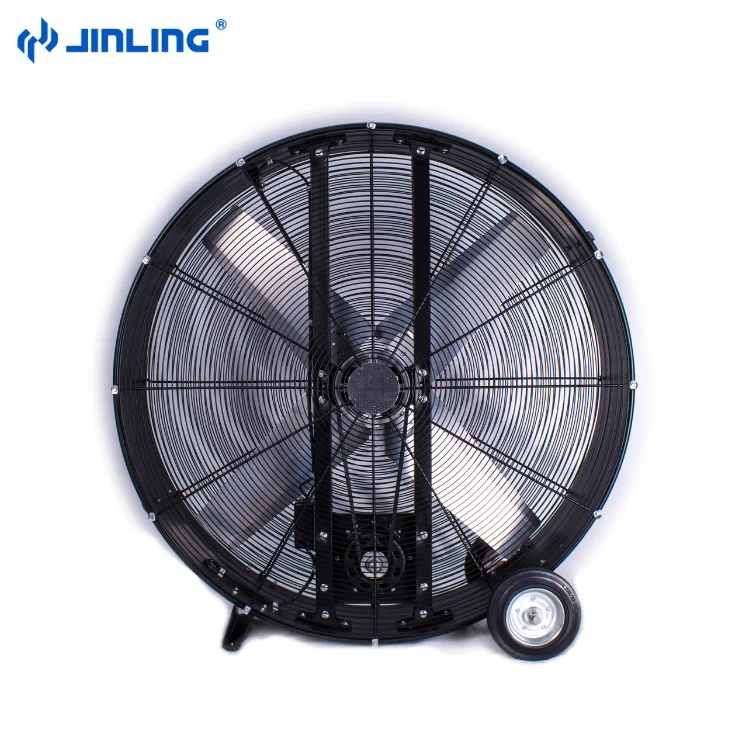 120V Heavy Duty High Speed 36 in Belt drive Industrial Air cooling Drum Fan