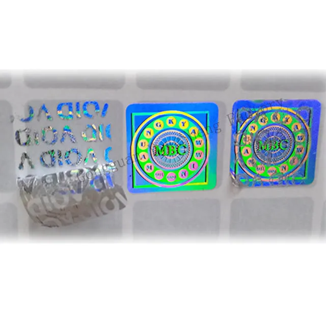 VOID warranty sticker hologram warranty label sticker custom security sticker