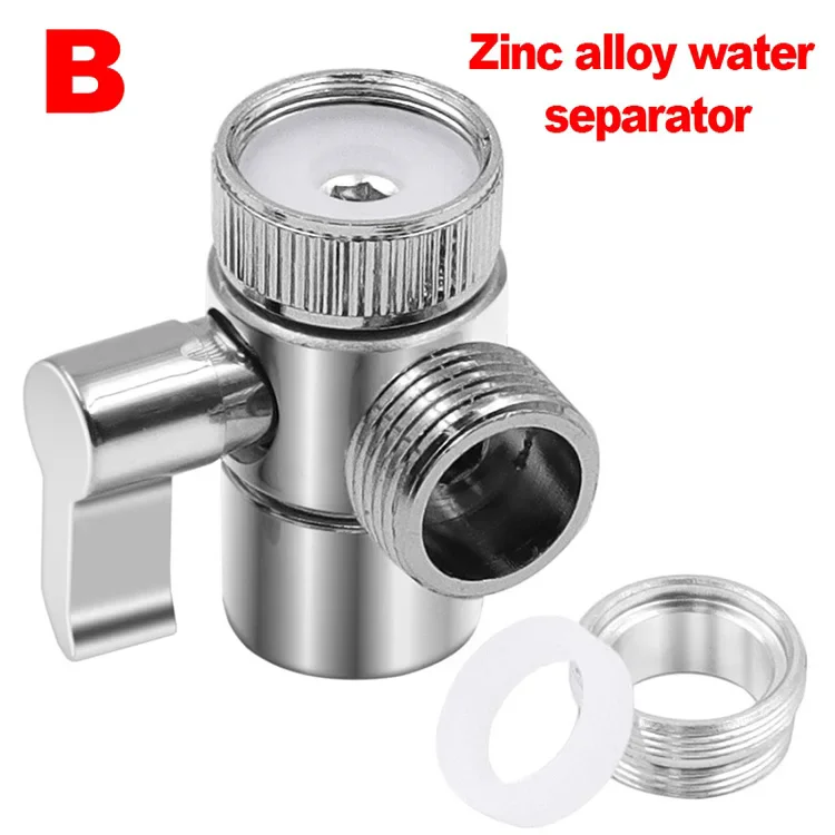 Switch Faucet Adapter Kitchen Sink Splitter Diverter Valve Water Tap Connector For Toilet Bidet Shower Kichen Accessories