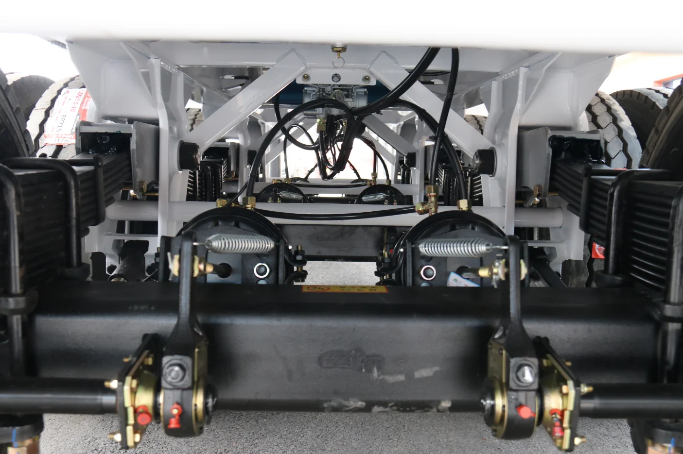 3axles Cargo Trailers Flat Bed Semi Truck Trailer with Side Boards