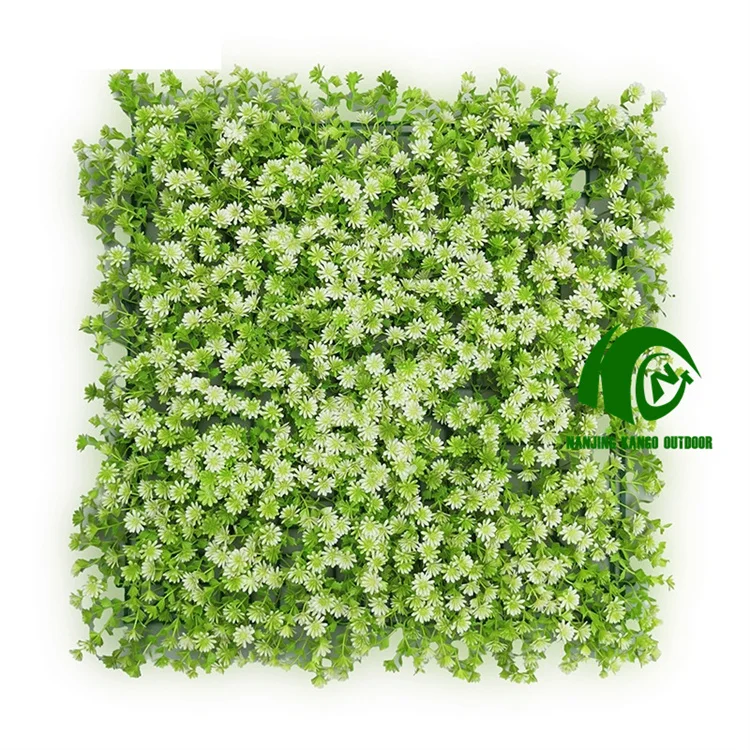 Kango Vertical Plants Wall Artificial 3D Outdoor Green Wall Artificial Plant Topiary Hedge Frame Privacy Wall Suppliers