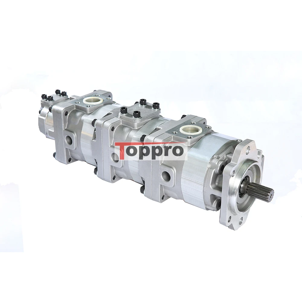 Gear Pump for Komatsu Loader WA600-3 Komatsu parts 705-58-46001 705-58-46000 705-52-31081 705-52-31080 705-53-42010 705-53-42000