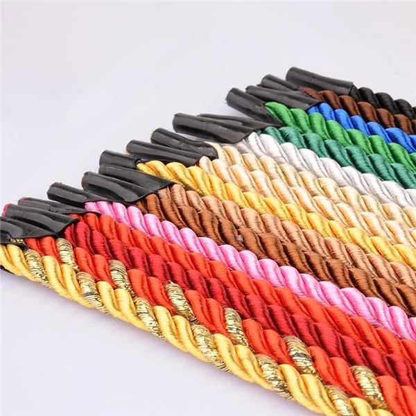Hot Sale Handle Rope for Shopping Paper Bag Nylon Rope Handle for Bolsa de papel