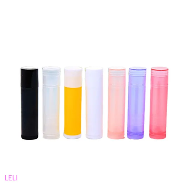 Empty 5ml 5g chapstick lip balm tube/lip stick containers tube
