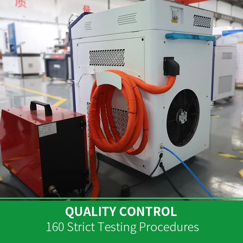 2000W 3 in 1 Handheld Optic Fiber Handheld Laser Welding Machine