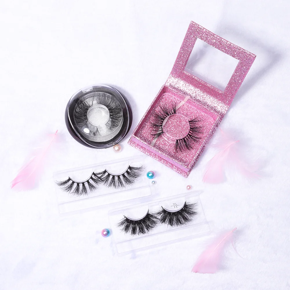 Wholesale 5D 6D Siberian False Eye Lashes 3D Mink Eyelash With Custom Package