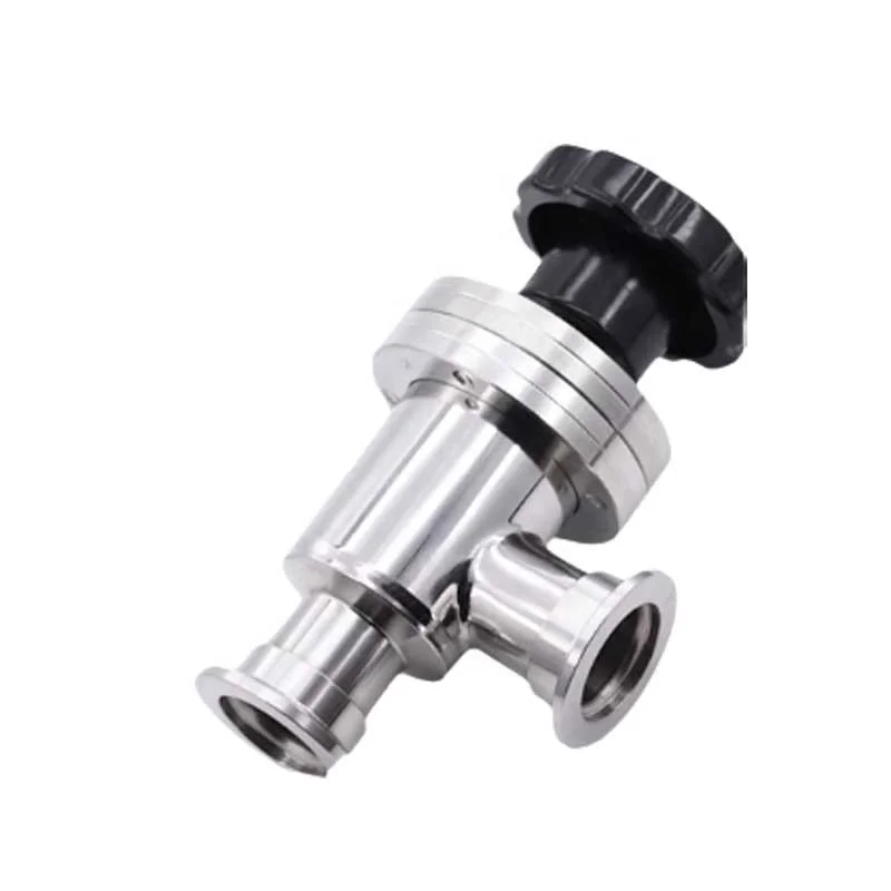 High Vacuum Quick Ball Valve Baffle valve KF series KF16 KF25 KF40 KF50 Vacuum Angle Valve Manual Vacuum Angle Sear