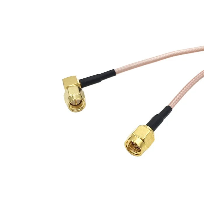 RF antenna cable SMA RA male to SMA male RG316