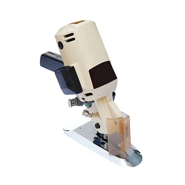 Portable 90 round knife mini cutting machine for cutting clothing fabric