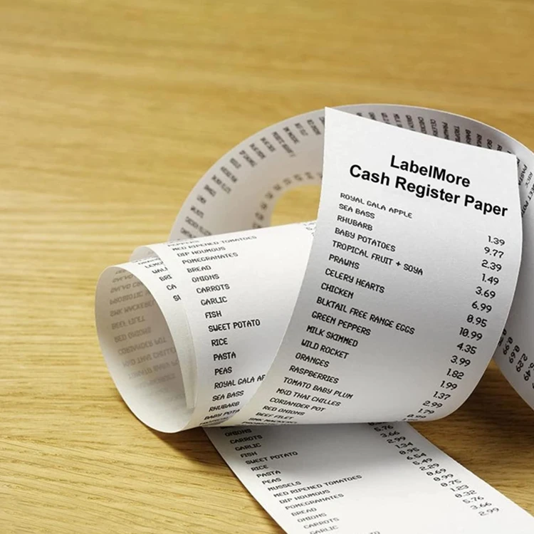 Office Supply Blank Thermal Paper Rolls 57x40 Fast Delivery Custom Logo Cheap Price POS Thermal Paper