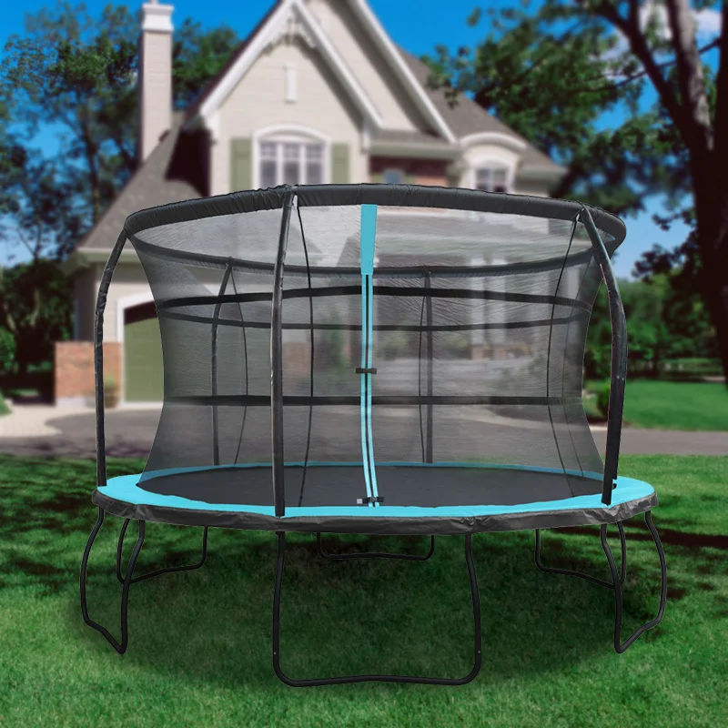 
Factory Wholesale High Quality Commercial Outdoor 8ft-14ft Kids Round Trampoline For Sale 