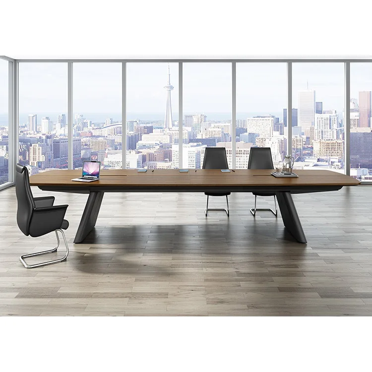 Стол для совещаний деревянный современный стол конференций на 10 персон