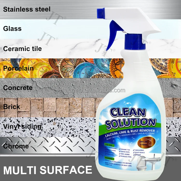 Dissolves Lime Deposits, Zaps Stubborn Rust Stains and Hard Water Deposits, 26 Ounce Spray Bottle