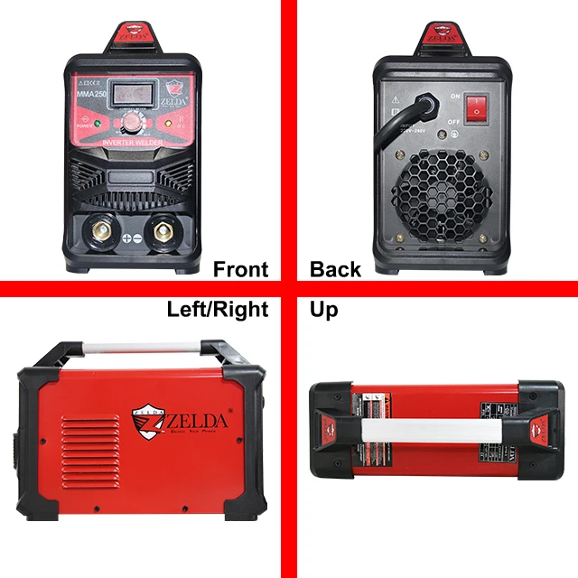 Portable MMA Inverter 200A Single Phase Welding Machine Arc Welder Other Arc Welders Welding Machines for Mma Welder