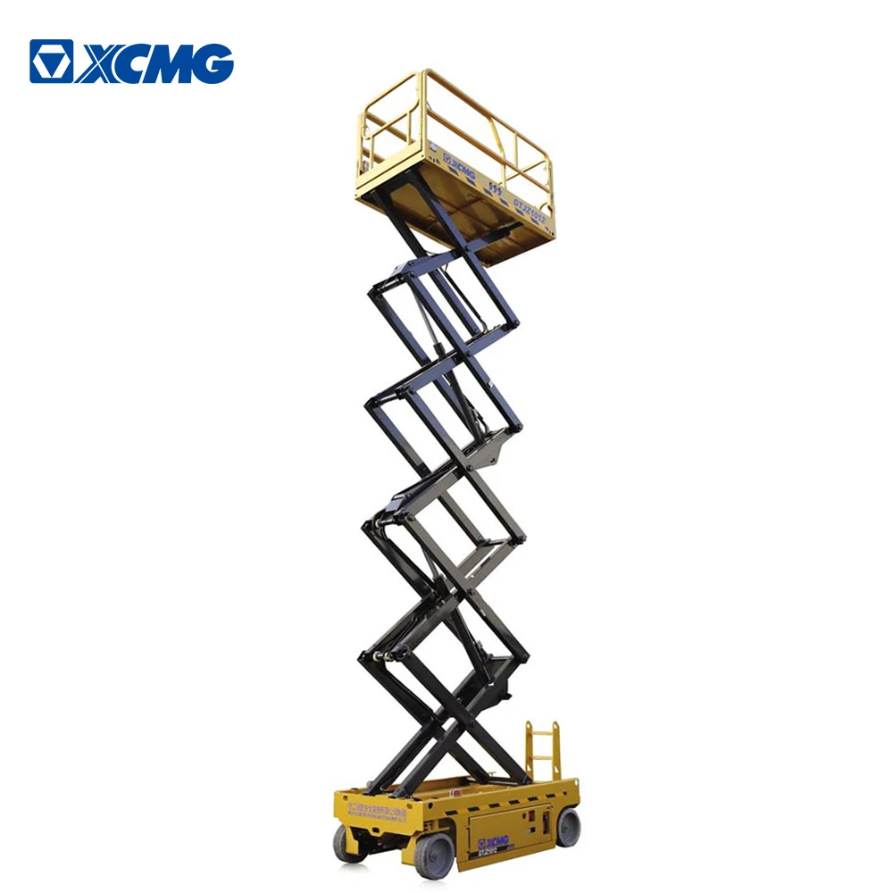 XCMG GTJZ1212 used hydraulic scissor lift platform 12m electric platform lift for sale