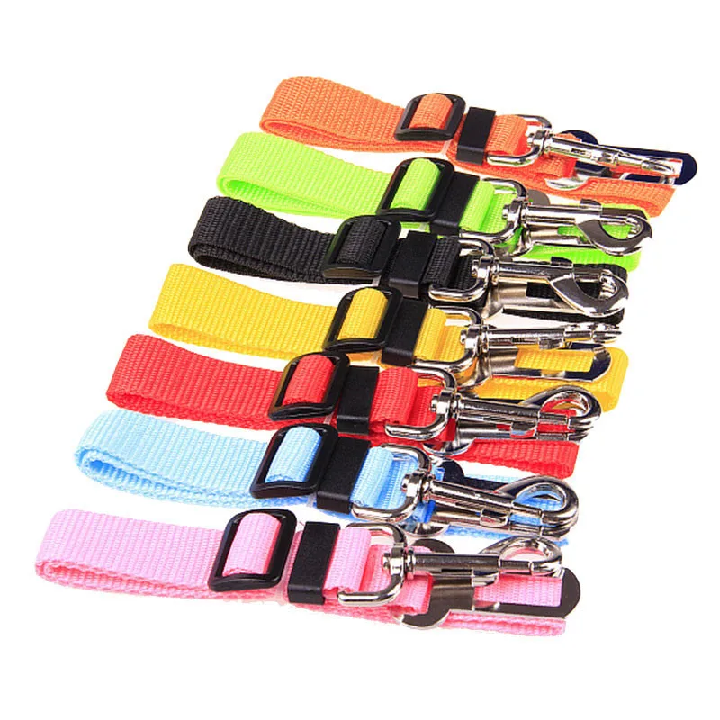 
Pet Dog Cat Car Seat Belt Accessories Goods Animals Adjustable Harness Lead Leash Pet rope 