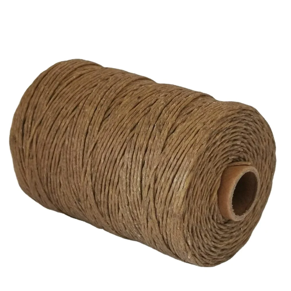 Оптовая продажа с фабрики 750ft 1,3 мм 100% Органические Семена Конопли Вика ролл натуральный пчелиный воск покрытие зажигания пеньковая веревка рулон