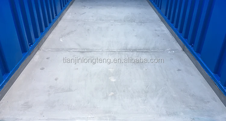 Stainless Steel Floor Hard Top 20 Feet Length 20ft 20 ft Open Top Shipping Container Price