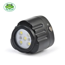 Seafrogs SL-18 40m Underwater LED waterproof full light  Flashlight 1000LM for Diving Photography Camera Accessories