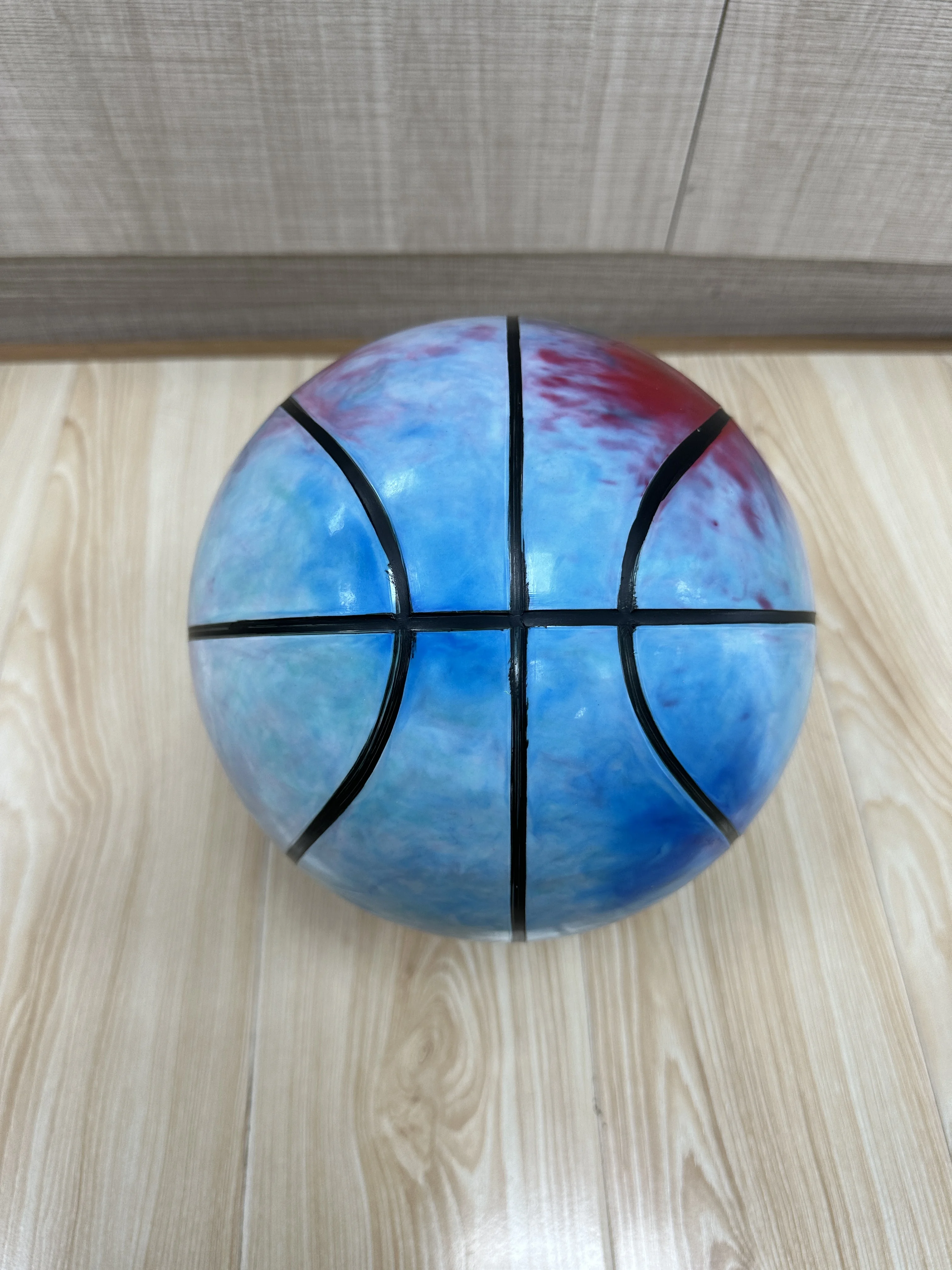 Inflatable Colorful PVC Material Balls basketball plastic marble cloud toy balls Full color printing clouds beach ball