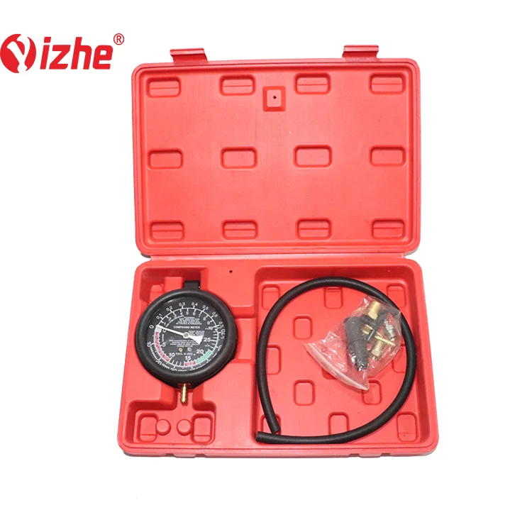 YIZHE  Car Vacuum Fuel Pump Gas Pressure Tester Diagnostic Gauge Tool