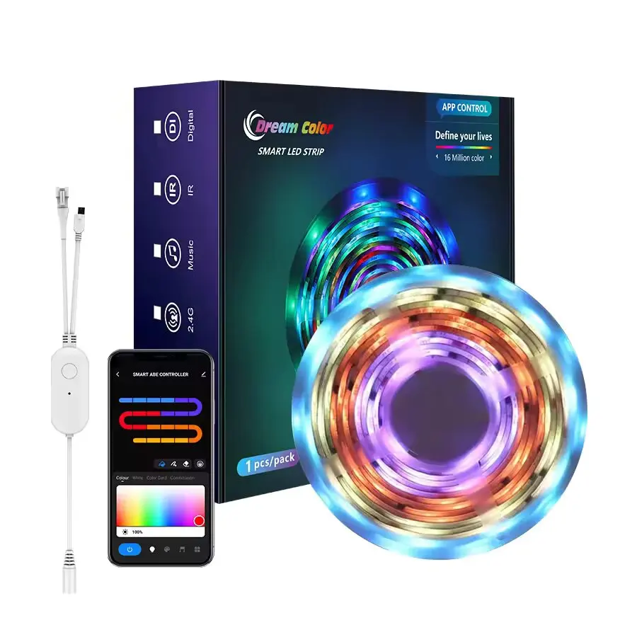 Banqcn DC5V 5050 RGB Светодиодная лента гибкий smd адаптер для защиты окружающей среды с низким энергопотреблением