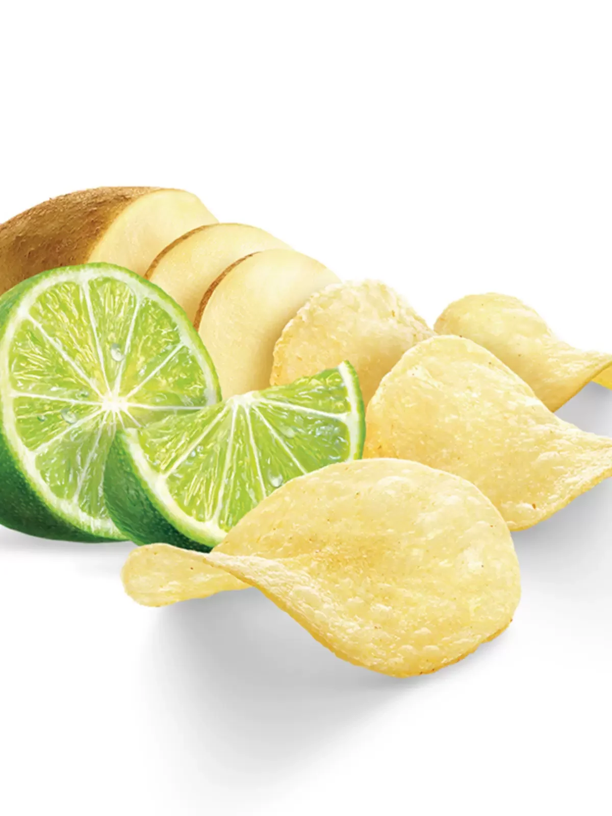 Famous Brand Snack Lime Flavor Potato Chips  Bags Wholesale Sour Not Overwhelming Easy to Carry and Store Yummy Eat 40g Better