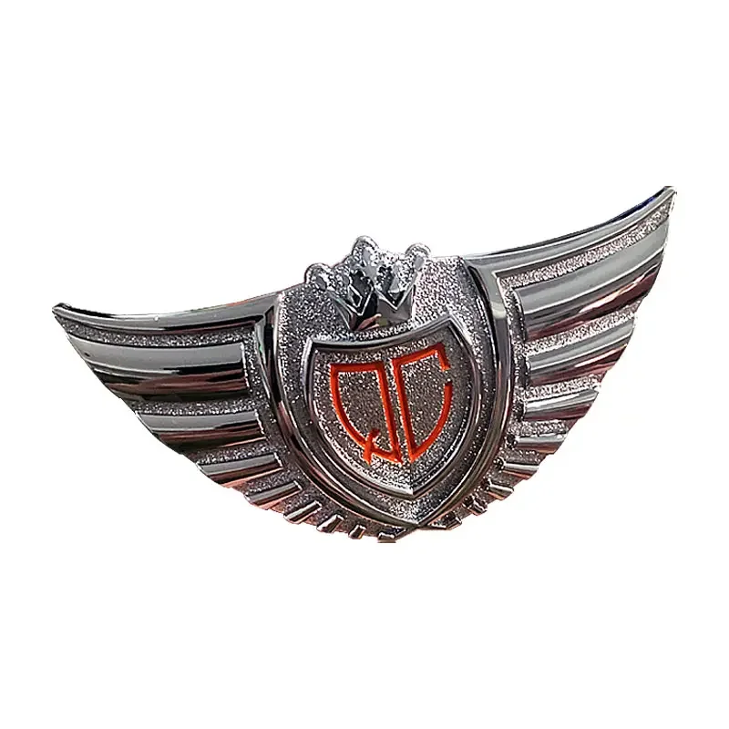BSCI-Make Own Logo 3D Plastic Car Emblem Badge Chrome 3D Auto Car Emblem Badges Car Stickers