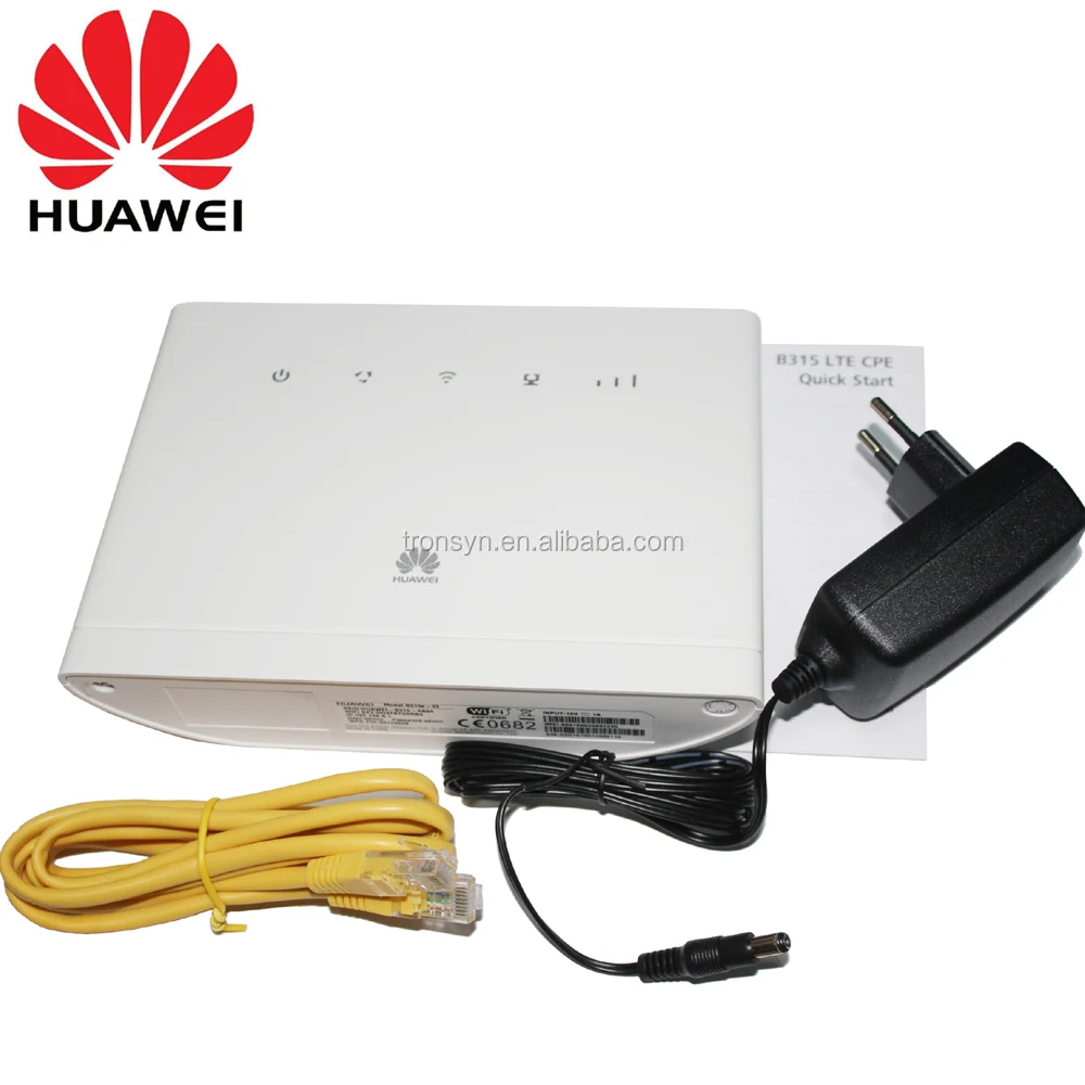 HUAWEI B315S-22 CAT4 150 Мбит/с 4G LTE уличный Wi-Fi маршрутизатор CPE с двойным внешним портом и Quad