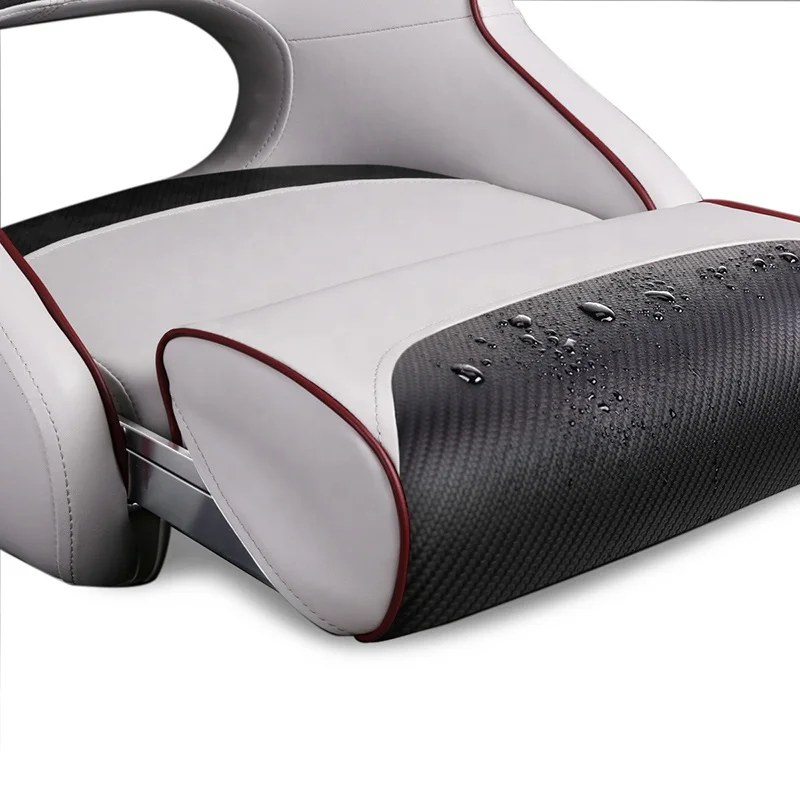 Deluxe Marine Seats Boat Booster Seat Flip Up Pontoon Boat Captains Chair