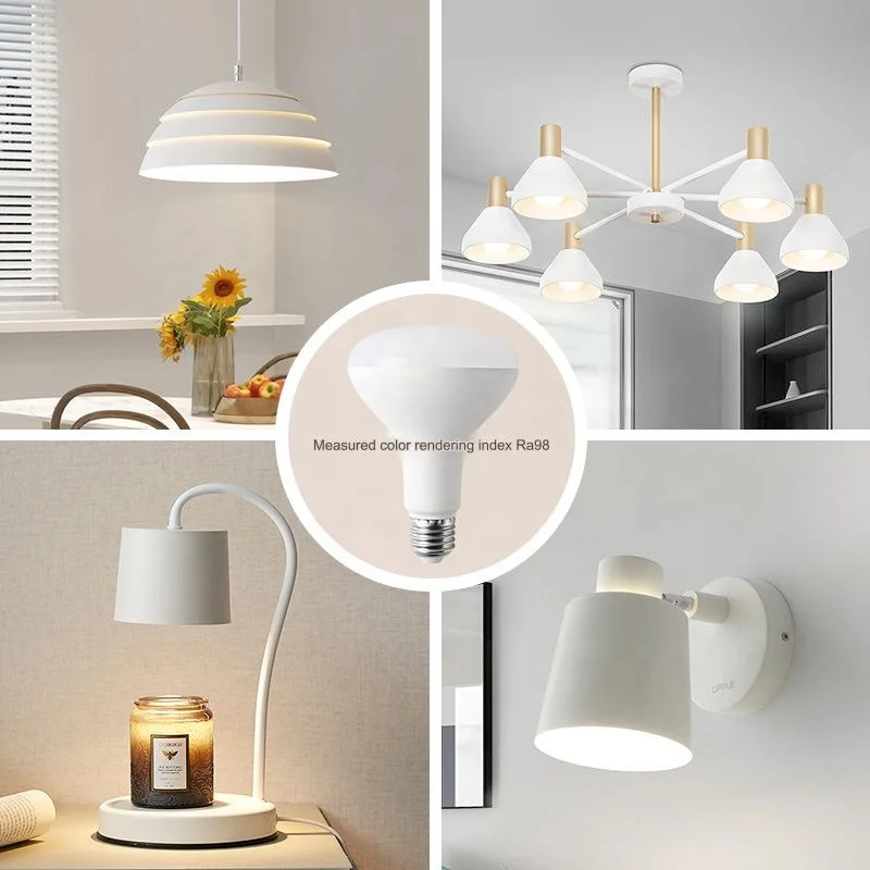 Factory wholesale R Type R30 R50 R60 R80 no flickering 5W 7W 9W 12W 15W E27 E26 B22 led bulbs