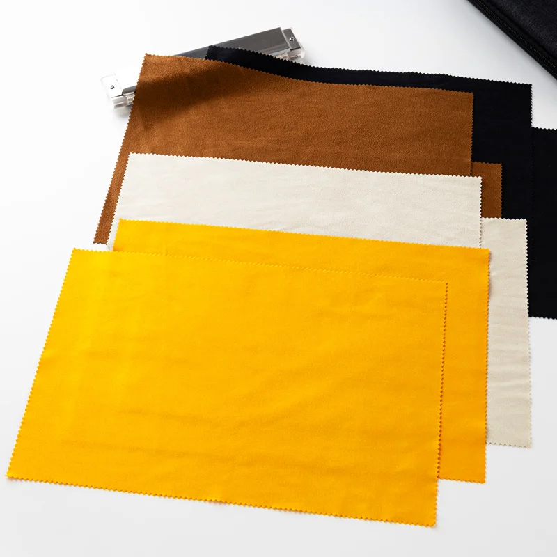 Microfiber Custom Logo Musical Instrument Cleaning Polishing Cloth Wiping Dirty for Violin Piano Guitar