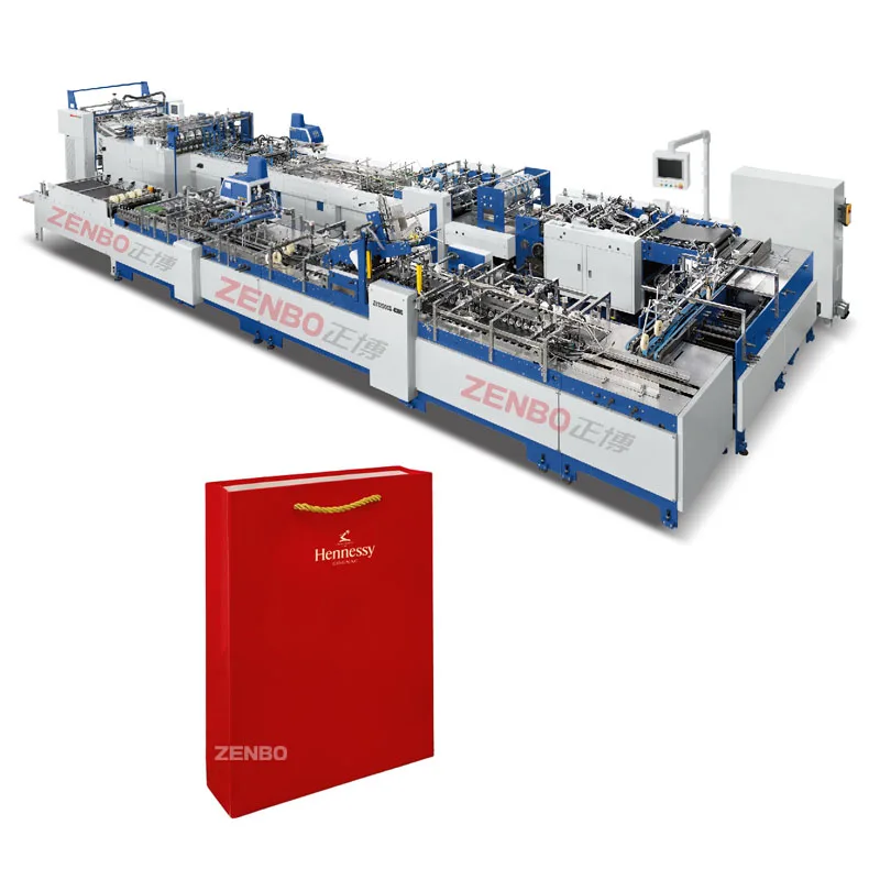 Personalized paper bag making machine;Customizing machine for paper bag ZB1200CS-430S